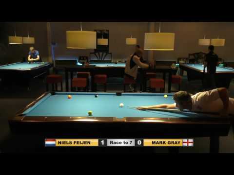 Niels FEIJEN vs Jayson SHAW ᴴᴰ Deurne City Classic 2016 9-ball