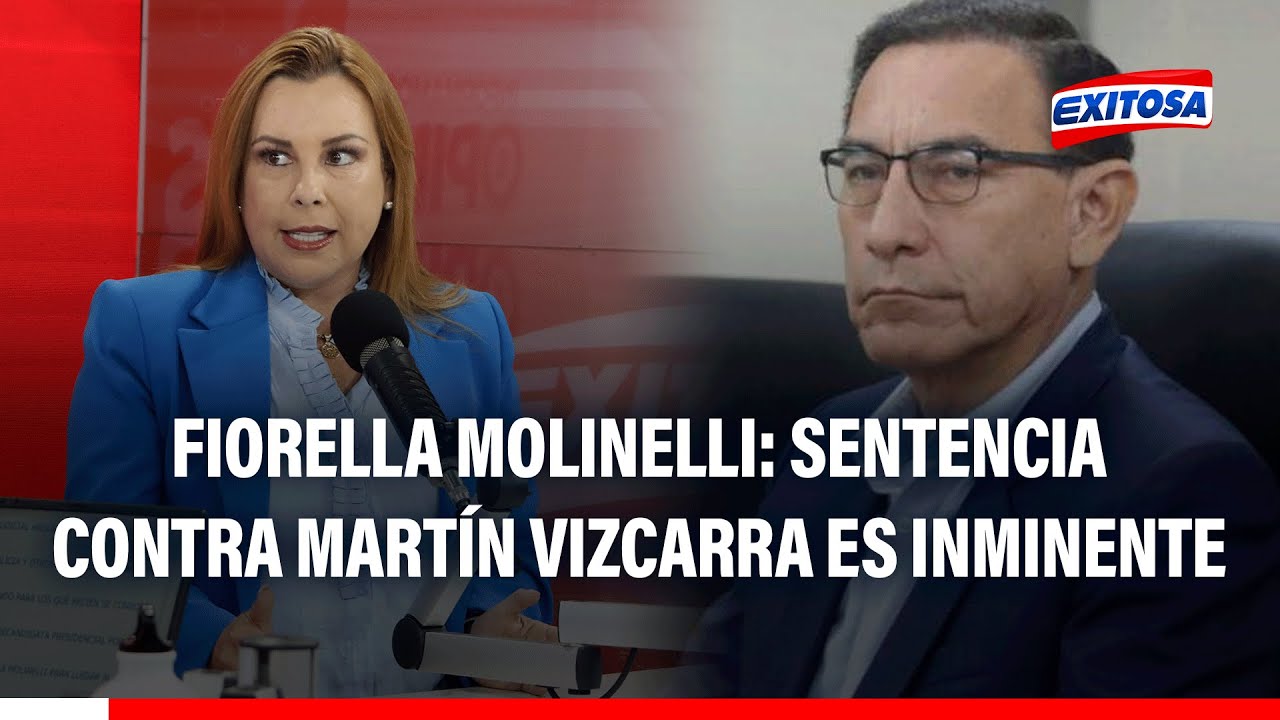 🔴🔵 Fiorella Molinelli tras trabajar junto a Martín Vizcarra: "Su sentencia es inminente"