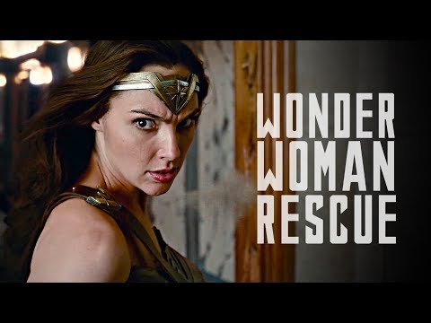 JUSTICE LEAGUE - Wonder Woman Rescue Scene (HD) 2017