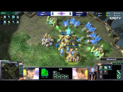 [0617] Rain(SKT) vs. Jangbi(SAMSUNG) PvP 7SET Whirlwind -Starcraft2,esportstv,SPL