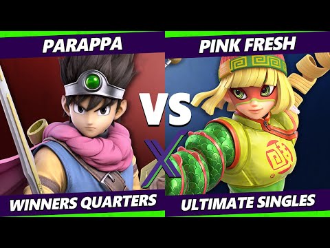 S@X 448 Winners Quarters - Parappa (Hero) Vs. Pink Fresh (Min Min) Smash Ultimate - SSBU