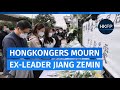 Hongkongers mourn ex-leader Jiang Zemin