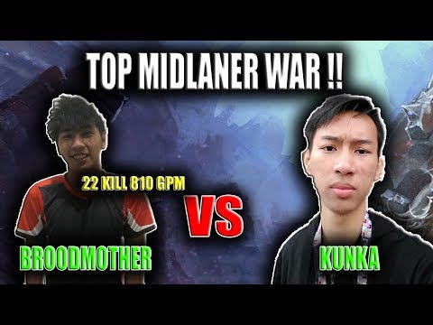 InYourDream Broodmother 22 Kills Full Slot VS Ramz Kunkka !!