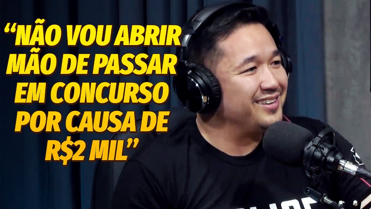 Pedi as contas do trabalho e fiquei 97 dias só estudando! - César Nakano - Cortes Podcast AlfaCon