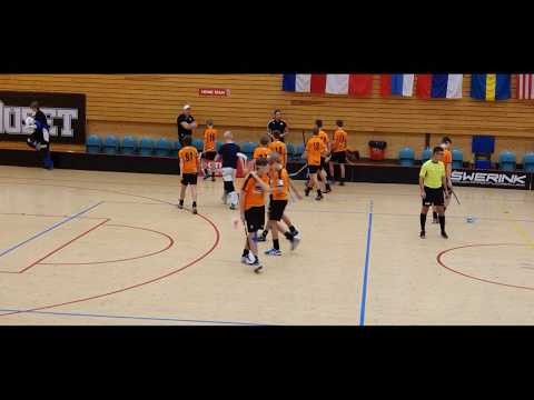 1:a perioden från semifinalen A-slutspelet B14 IBK Höllviken-Bergs IK, Gothia Cup 2020-01-06