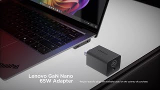 Lenovo GaN Nano 65W Adapter Product Tour