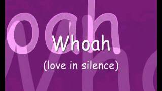 Alexandra Burke   The Silence With Lyrics