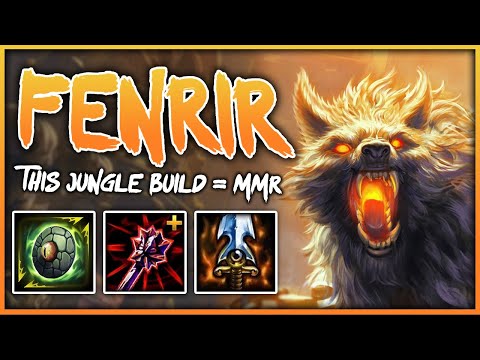 FENRIR CRIT JUNGLE KINDA OWNS! - Ranked Conquest Season X #smite #smiteseason10