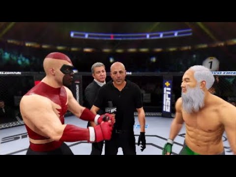 Falcon vs. Old Bruce Lee - EA sports UFC 4