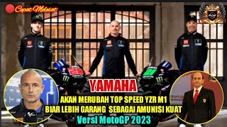 Download lagu YAMAHA AKAN MENAMBAH TOP SPEED YZR M1⁉️ AGAR LEBIH CEPAT & SEMPURNA SEBAGAI AMUNISI KUAT🏁MOTOGP 2023 mp3