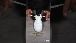 HOW TO TIE YOUR SHOE IN A SECOND!!! #shorts #tiktok ctto