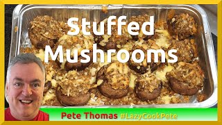 How to Cook Stuffed Mushrooms - Cheesy and Oven Baked