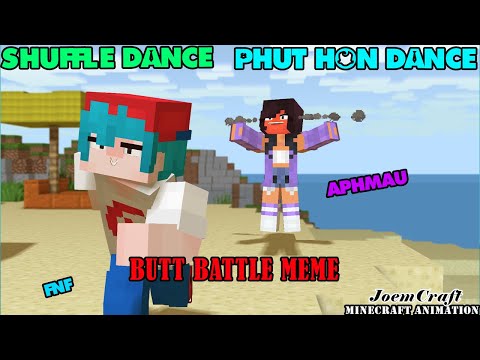 FRIDAY NIGHT  APHMAU & AARON |  PHUT HON DANCE- Minecraft Animation