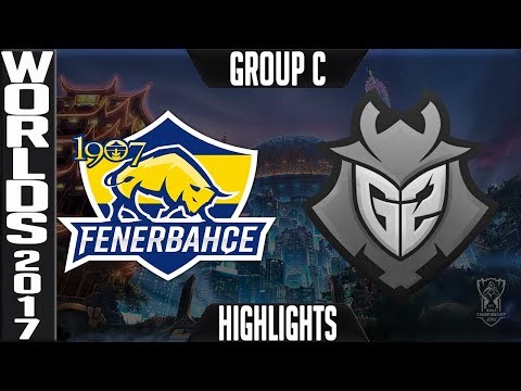 FB vs G2 Highlights | 2017 World Championship Week 2 Group C Worlds 2017 | Fenerbahce vs G2 Esports