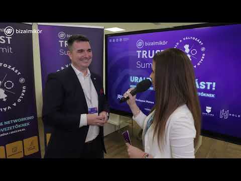 Jagodics Tamás (Cégmenedzser Szoftver Kft.) interjú - Trust Summit 2023
