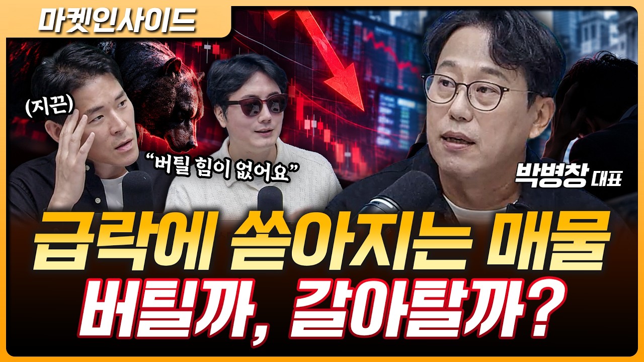 6일간 14% 급락한 한국 증시…미국보다 더 빠지는 진짜 이유 | 박병창 MP파트너스 대표 [마켓 인사이드]