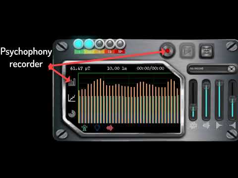 psychophony:Ghost detector EVP video