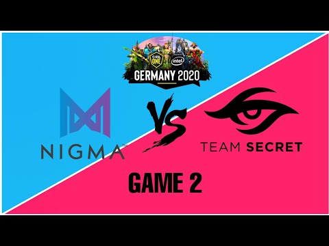 Dota2 - ESL One Germany 2020 : Nigma vs. Team Secret - Game 2 (Upper Bracket)