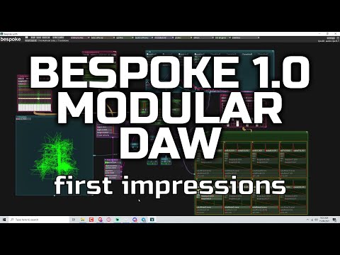 Daily Decibel 96 - Bespoke Modular DAW - First Impressions Part 1