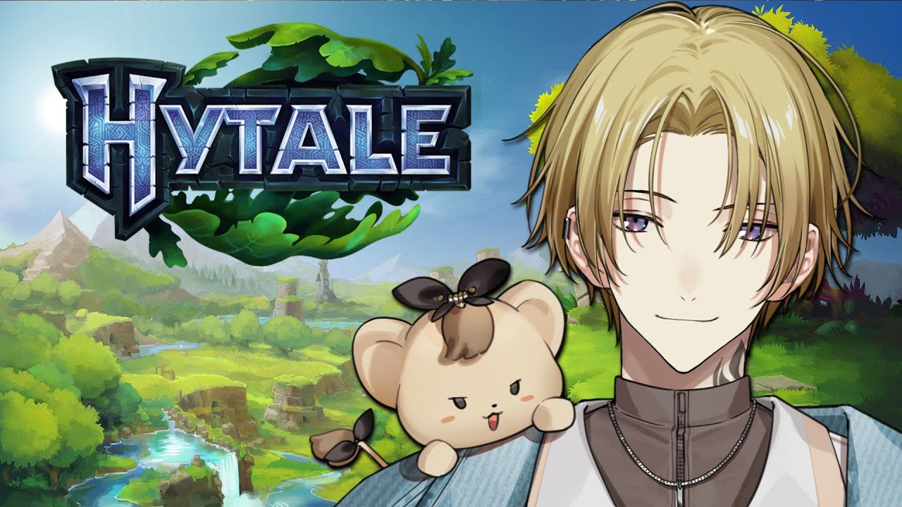 【HYTALE #1】THE HIGH TALES OF LUCA KANESHIRO【NIJISANJI EN | Luca Kaneshiro】