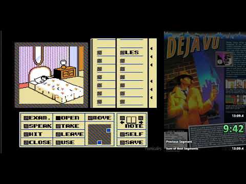 Déjà Vu: A Nightmare Comes True (NES) - Any% - 12:34