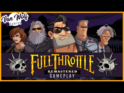 JUEGO COMPLETO Full Throttle Remastered 2017 [EN ESPAÑOL HD 1080p] Sin comentarios