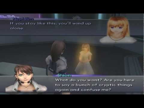Xenosaga III HD Cutscene 232 - Shion and Nephilim (Durandal) - JAPANESE - REGULAR MODE