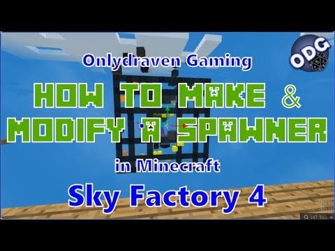 Insane Secrets: Modify Mob Spawner! 💥 | Minecraft Sky Factory 4