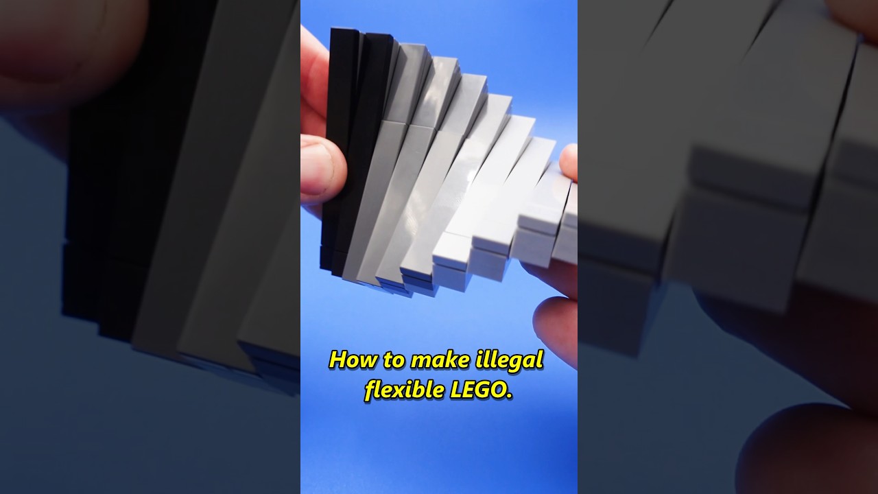 How to Make illegal Flexible LEGO! #Shorts