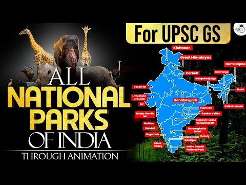 Indian National Parks Explained Through Animation | StudyIQ IAS