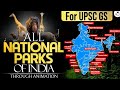 Indian National Parks Explained Through Animation StudyIQ IAS