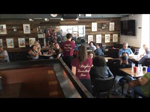 Gayle's Broadway Rose NYC Times Square Restaurant - Singing Waiters - A Whole New World From Aladdin