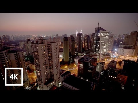 Shanghai, China City Soundscape (City Sounds at Night)