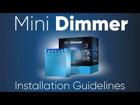 Smart Lights with Smart Dimmer - Qubino Mini Dimmer - Installation Tutorial