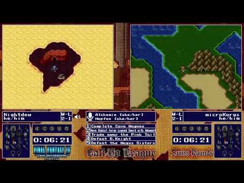 FF4FE LaliHo League Swiss Round 4 - Nightdew vs microKorgs [4/2/21]