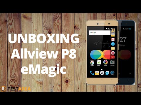 Allview P8 eMagic - unboxing