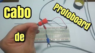 Cabos de alimentação para Protoboard (Como Fazer)