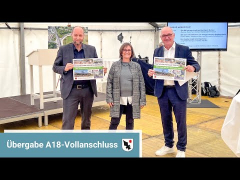 Feierliche Übergabe A18-Vollanschluss - Birsstadt-TV Aesch