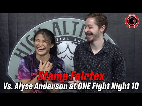 Stamp Fairtex thinks a Seo Hee Ham title fight makes sense with an Anderson win | ONE Fight Night 10