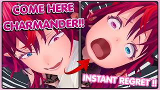 EvilRys Tried To Bully Charmander But Got Instant Karma Instead.... 【IRyS / HololiveEN】