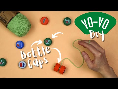 YoYo from bottle caps - DIY Projects | Hacks | Handmade