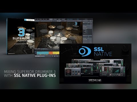 Mixing Toontrack Superior Drummer 3 with SSL Native Plug-ins | Sound Test | Develop Device