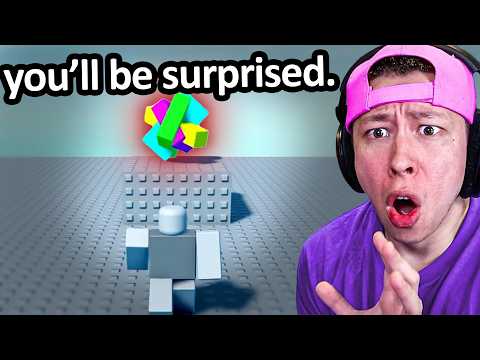 There's something strange at the end of this obby