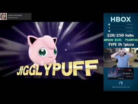 Smash 4 the Wii-U - Hungrybox Dies to the CLUTCHEST Rest