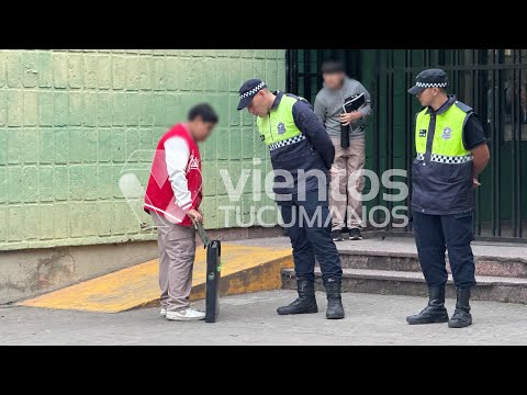 Tucumán: La policía desplegó un fuerte operativo en escuelas públicas y privadas ante am3n4z4s 