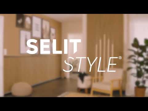 Painel Ripado Decorativo SELITSTYLE® 2600x565x19mm