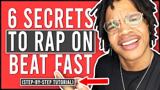 6 Secrets To Fix Sloppy Vocals (How To Rap/Sing On Beat For Beginners)