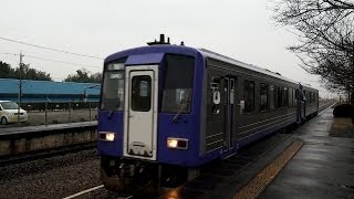 preview picture of video '2014/01/08 関西本線 キハ120形 佐那具駅 / Kansai Line: Local at Sanagu'