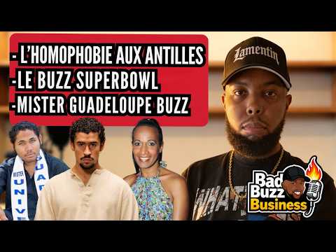 Homophobia in the French West Indies, McDoom, the Super Bowl, Mr. Universe Guadeloupe Buzz again