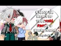 Class 1A React To Todoroki Family S Background